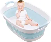 Foldable Bathtub for Toddler,Foldable Bathtub for Dog Washing and Grooming - Bathing Tub for Small Pets, Portable Toddler Tub for Puppy, Toddler