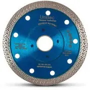 UNITEC 115mm Turbo Continuous Rim Diamond Blade for Ceramic Cutting - RAZORCUT-TILE U-45RZTT