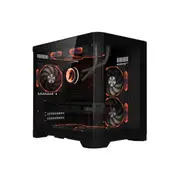 1st Player UV5 M-ATX ITX PC Gaming Case - Black