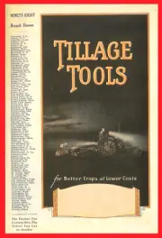 IHC IH McCormick-Deering Tillage Tools Brochure Disks Harrows Cultivators Hoes