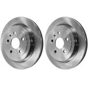 Rear Brake Disc Rotors for Chevy Left & Right Cadillac CTS Chevrolet Camaro (for: Chevrolet)