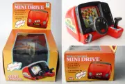 VINTAGE 80'S MINI DRIVE TABLE TOP 959 DASHBOARD DRIVING GAME EVER SPARKLE NEW !