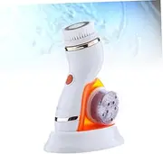 MERRYHAPY Electric Exfoliator Facial Cleansing Brush Deep Pore Cleansing Gentle Skin Care Battery-powered Streamlined Design Travel-friendly