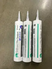 3 Pack GoBoard PRO Sealant White 10.3oz Tube Joint Sealant