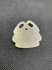 LEGO New Minifigure White Mini Doll Skirt Cloth Silver Iridescent Dots 21008