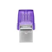 Kingston DataTraveler microDuo 3C 128GB USB-C & USB-A Flash Drive 200MB/s