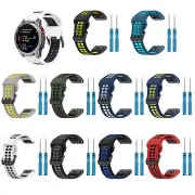 22MM Watch Strap Quick Release Two-Color Strap Watch for Garmin Fenix 7/6S/5X