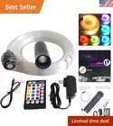 LED Fiber Optic Star Ceiling Light Kit RGBW Music Mode for Car Room Decor