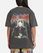 [AMERICAN THRIFT] American Thrift X The Lord Of The Ring Aragorn Heavy T-shirt Black Wash - Size XL XL Black Wash
