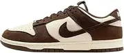 [Nike] Men's Dunk Low Retro Sneaker, Ivory Baroque Brown Pale Ivory Pale, 11.5 US