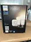 Philips Hue White 60W Equivalent Dimmable LED Smart Bulb Starter Kit (2) A19