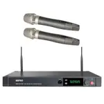 MIPRO ACT-300B / ACT300B 1U雙頻道自動選訊接收機 配2支手握無線麥克風ACT-32H