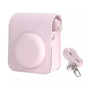 Camera Case Bag for Fujifilm Instax Mini 12 Camera PU Leather Shoulder Bag