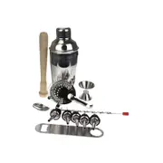 Deluxe 10 Piece Cocktail Shaker Set - With Free Bar Blade