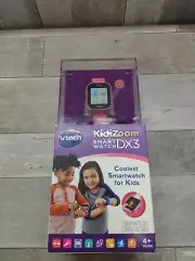 Vtech KidiZoom Smart Watch DX3 80-549050 Pink Splash Proof Parent Friendly