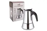 CASABARISTA ROMA 6 CUP STAINLESS STEEL ESPRESSO MAKER