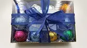 Gift Set for Him with 12 foil-wrapped 2.5 oz bath bombs