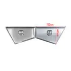 Pair of Aluminium Under Tray Underboay Ute Truck Tool Box Storage 750 x 200x 440