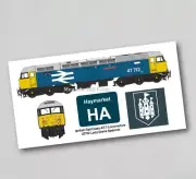 British Rail Class 47 Fridge Magnet 47712 BR Large Logo Blue Diesel Locomotive