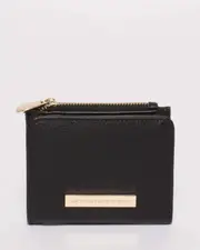 Black And Gold Han Mini Wallet