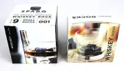 Sparq Set of (9) Whiskey Rocks Avoid Ice/Water Dilution Keeps Cold 1 Hour+ BNIB