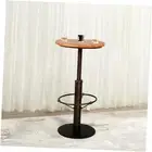 Industrial High Pub Table 42inch Vintage Bar Dinner Table for Home Kitchen