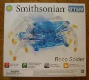 Smithsonian Physical Science STEM 52278 Robo Spider Motorized Robot Spider Kit