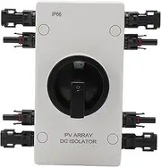 Solar Disconnect Switch IP66 Waterproof DC 32A High Safety Power System RVs Boats