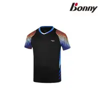 在飛比找蝦皮商城優惠-【Bonny】波力孔雀魚圓領吸濕透氣運動服-黑色男款