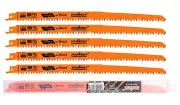12-Inch Wood Pruning Reciprocating Saw Blades, 5 Pack, 5TPI Saw Blades