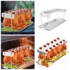 12 Slots Chicken Leg Rack Chicken Leg Wing Grill Rack Barbecue Accessories