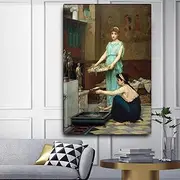 DIY Painting by Numbers for Adults William Waterhouse《The Household Gods》 Adults Paint Kits Canvas Gifts Arts Crafts for Home Decor