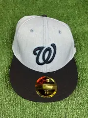 Washington Nationals MLB New Era 59FIFTY Fitted Sz 7 1/2 Low Profile Fathers Day