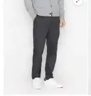 Grana Mens Slim Chino Pants Large Asphalt Gray Organic Cotton