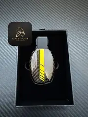 Custom Made Carbon Fiber Key Cover Case Fit For Mercedes AMG Model
