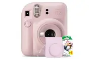 Fujifilm Instax Mini 12 Instant Camera Bundle - Pink