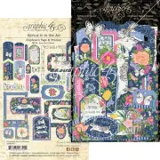 Graphic 45 Die-Cut Assortment-Tags & Frames, Spring Is In The Air - 2 Pack