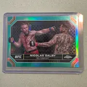 2024 Topps Chrome UFC - NICOLAS DALBY Aqua Refractor 111/199 #149