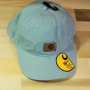 Carhartt Hat Cap Snap Back GREEN Work Wear Outdoors Patch Streetwear Men NWT