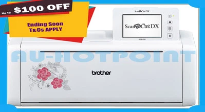 Brand New Brother SDX1250 ScanNCut DX Cutting Machine /w Built-in Scanner 600dpi