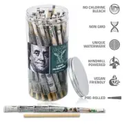 1X HORNET King Size Pre Rolled Cones Rolling Paper With Filter Tip(102 Cones)