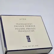 AVON TRANSLUCENT .4 OZ MEDIUM PRESSED POWDER 1996 New In Box