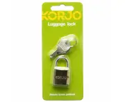 Korjo Deluxe Brass Travel Luggage Lock LL10