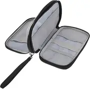 Cord Organizer Electronics Accessory Bag Storage Case with Mesh Pouch and Elastic Strap for Travel and Home Cable Management Compatible with Power Bank