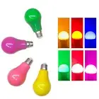 E27 B22 5W A60 Colorful LED Globe Light Bulbs 220V Lamps For Bar Party Decor AU