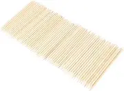 OATIPHO 200pcs Wood Nail Sticks Cuticle Pusher Remover Manicure Tools for Home and Travel Lightweight Portable Nail Art Accessory for Manicures and Pedicures