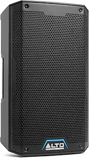 Alto Professional TS408– 2000 W 8" Active PA Speaker with 3 Channel Mixer, Bluetooth Streaming, Wireless Loudspeaker Linking, DSP and Alto App, Black