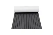 240cm x 90cm x 6mm Marine Boat Flooring Faux EVA Foam Boat Decking Sheet Grey