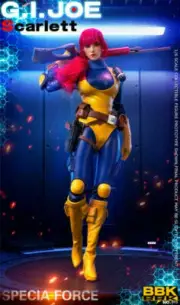 BBK 1:6 GIJOE BBK013 Redhead Girl Flexible Model Collection Toys Action Figure
