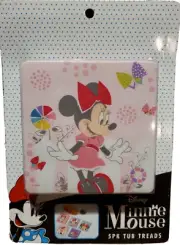 Disney Minnie Mouse 5 pack Anti Slip Bath Tub Treads New in Box
